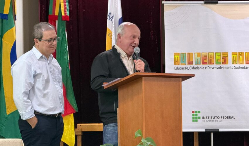 Aula Inaugural Cuidadora de Idosos IFRS Jesus e Luia