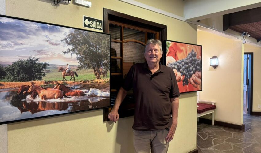 Câmara recebe exposição de Leonid Streliaev sobre a identidade gaúcha