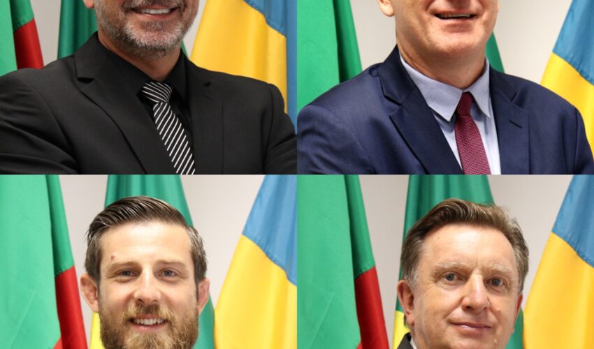 Cícero, Daniel, Renan e Celso