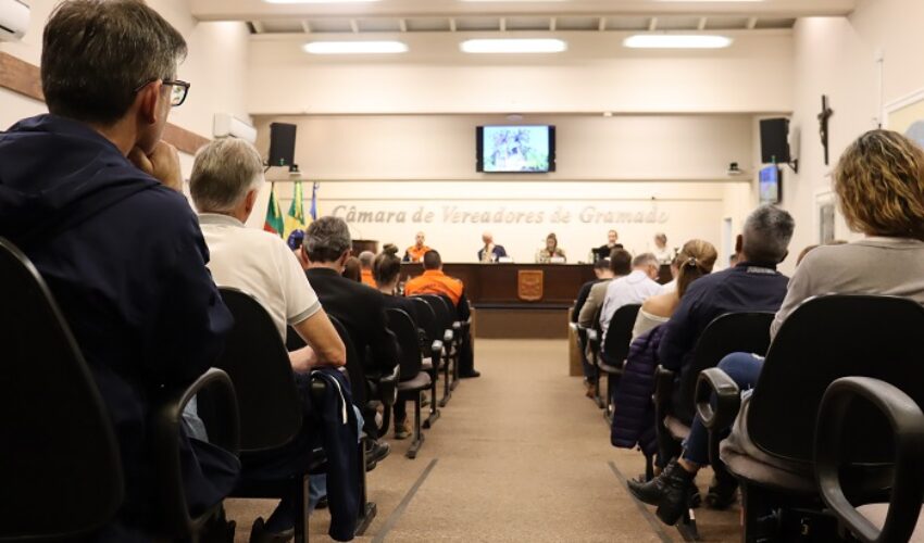 Encontro será no plenário da Câmara