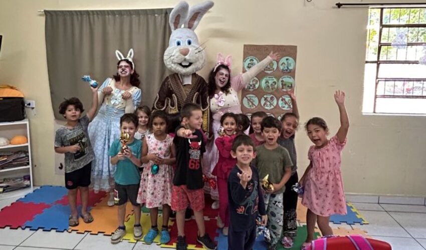 Foto Ação de Páscoa (Foto Divulgação)
