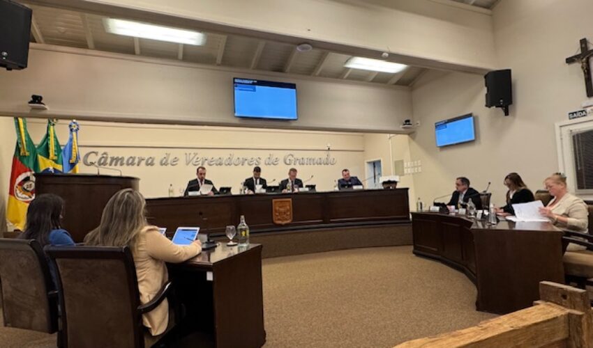 Foto Câmara aprova isenção de taxa para realização de eventos em Gramado