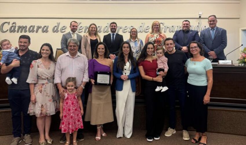 Foto Câmara homenageia Jandira Tissot.