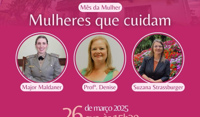 Foto Câmara promove bate-papo com mulheres que atuam na saúde e segurança de Gramado
