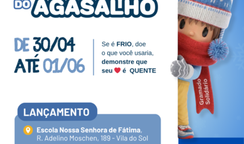 Foto Campanha do agasalho