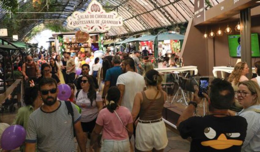 28_03_2026_ChocoPascoa em Gramado2026_ Rua Coberta. Foto Cleiton Thiele/SerraPress