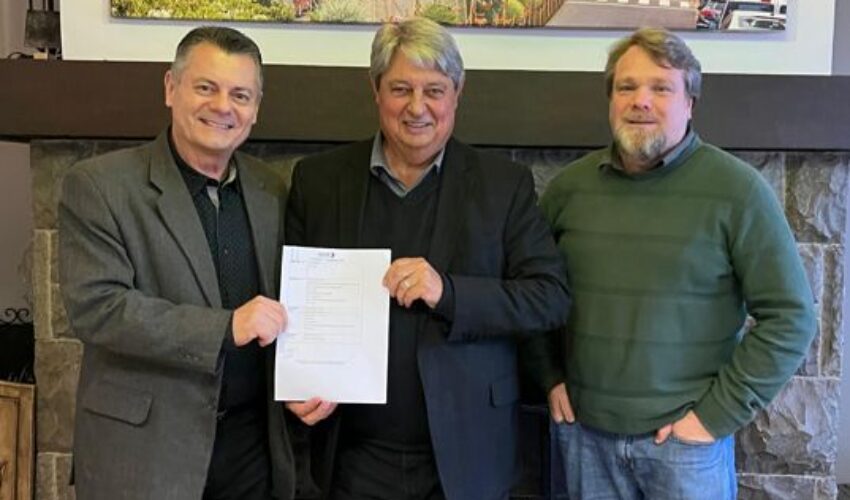 Foto Congresso ACEB Rogério prefeito Nestor e Fabiano