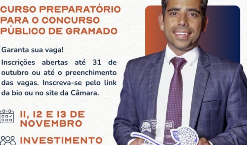 Foto Curso preparatório do concurso de Gramado