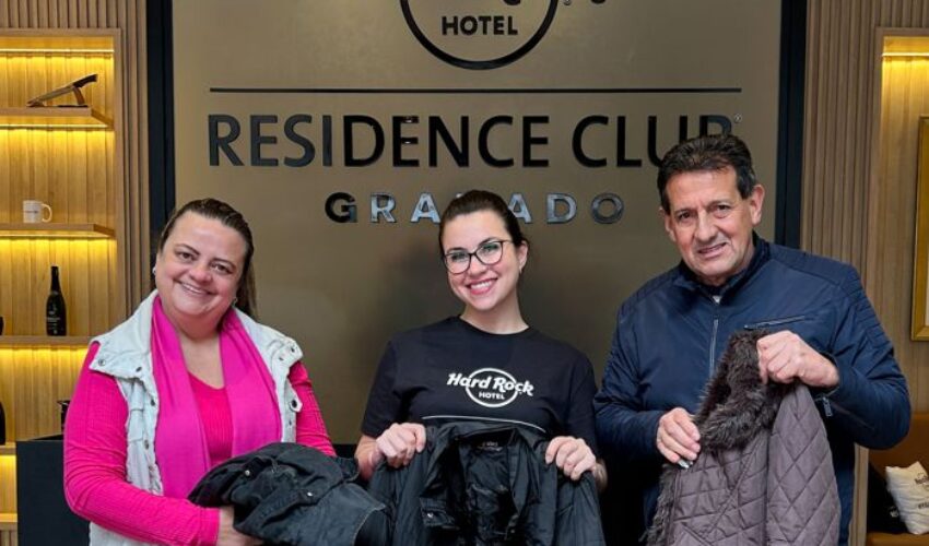 Foto MUndo Planalto campanha do agasalho