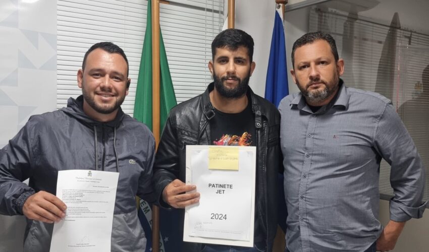 Foto Patinetes Reunião com Representantes da Jet