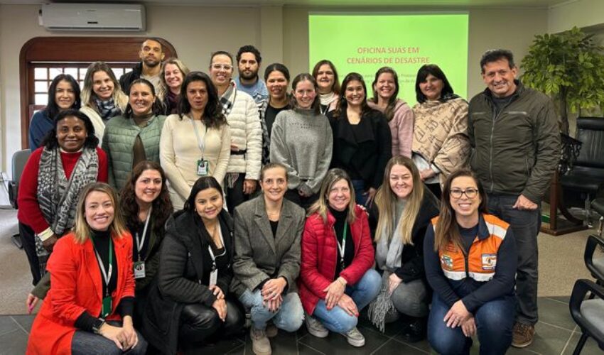 Foto Protocolo SUAS equipes Assistência e Defesa Civil 2