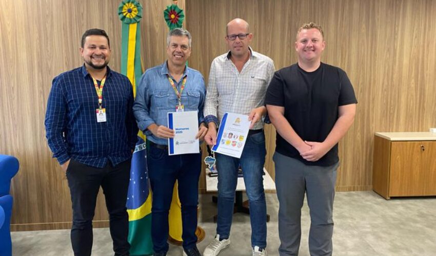 Foto Secretário Lucas Roldo cumpre agenda em Porto Alegre em busca de investimentos para o setor esportivo