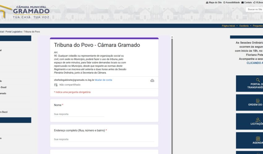 Foto Tribuna do Povo