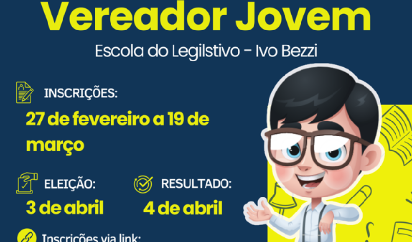 Foto Vereador Jovem