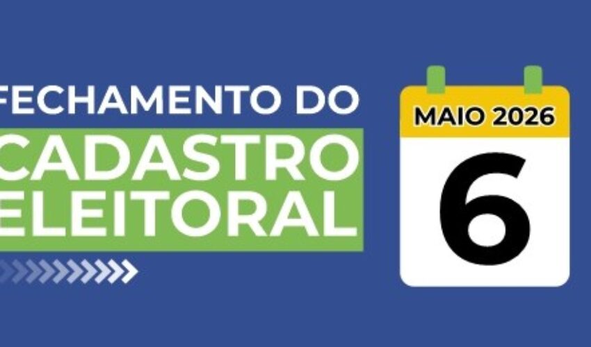 Foto fechamento cadastro eleitoral