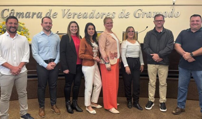 Foto vereadores camara gramado 2025