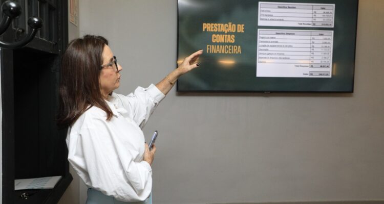 Jornalista Rozangela Allves, idealizadora e coordenadora da 6ª edição da Feijoada da Solidariedade