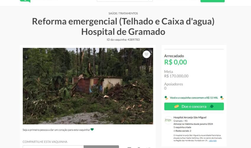 hospital vakinha